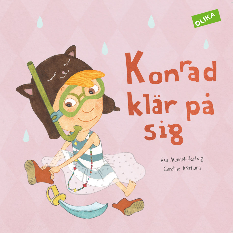 Valokuva kirjasta Åsa Mendel-Hartvig / Caroline Röstlund Konrad klär på sig, kuuluu tuoteryhmään Ruots lapset nuoret ja sarjakuvat.