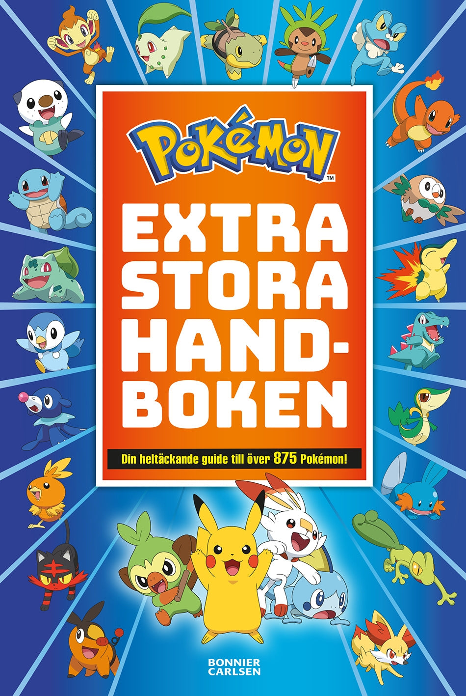 Valokuva kirjasta  Pokémon: Extra stora handboken, kuuluu tuoteryhmään Ruots lapset nuoret ja sarjakuvat.