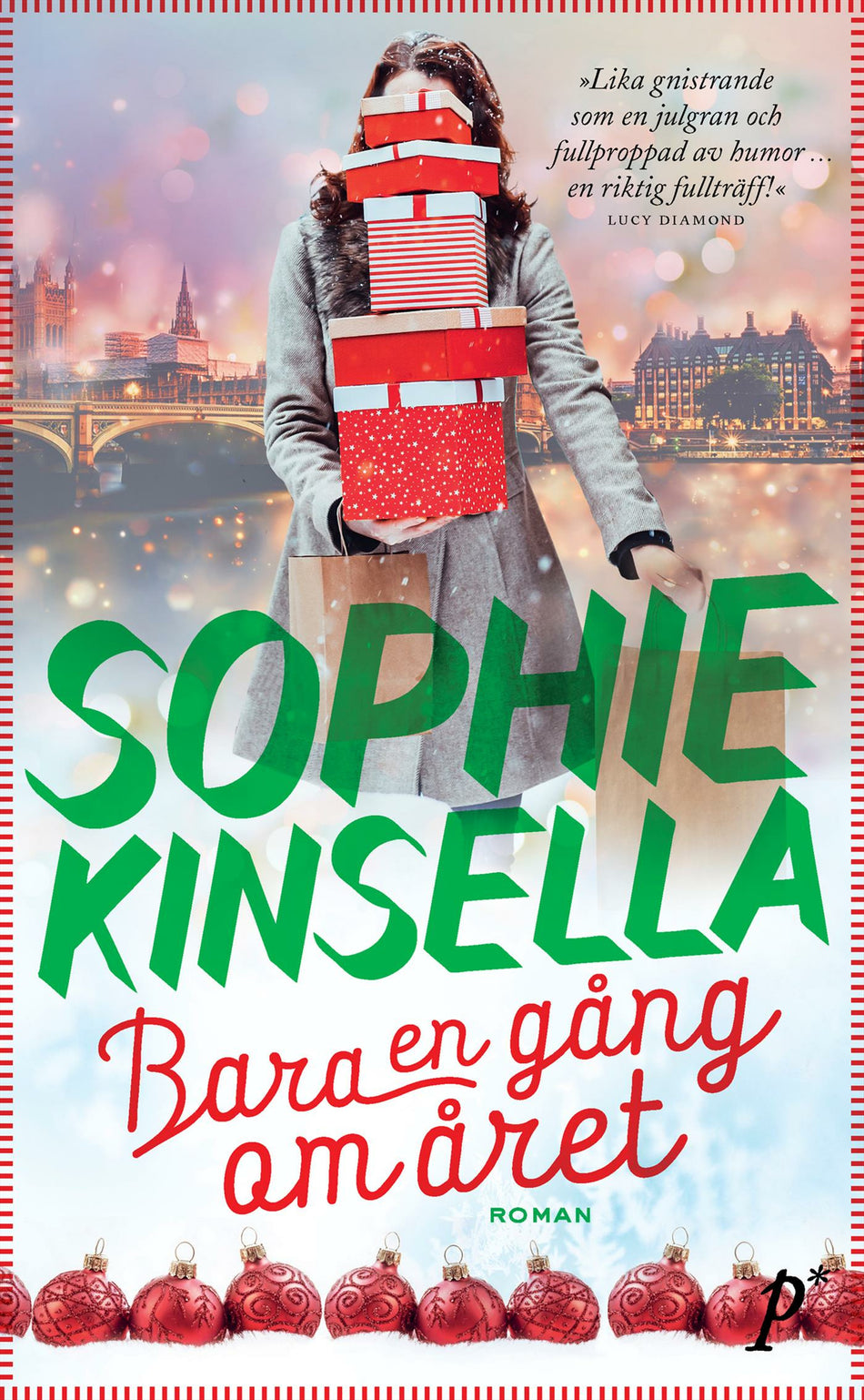 Valokuva kirjasta Sophie Kinsella Bara en gång om året, kuuluu tuoteryhmään Ruots kaunokirjat.