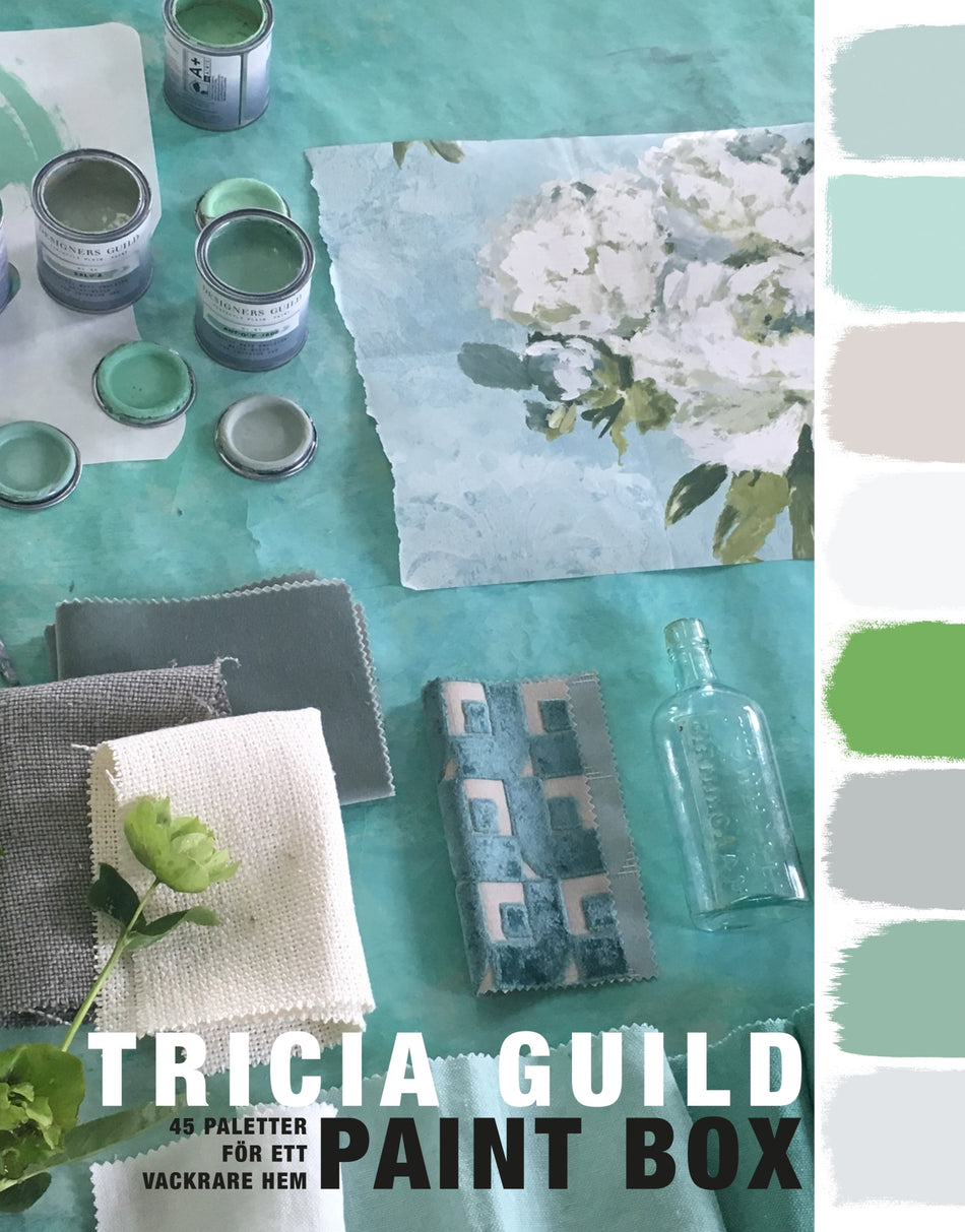 Valokuva kirjasta Tricia Guild Paint Box : 45 paletter för ett vackrare hem, kuuluu tuoteryhmään Ruots harrasteet taide.