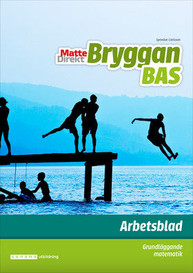 Valokuva kirjasta Synnöve Carlsson Bryggan Bas Arbetsblad, kuuluu tuoteryhmään Ruots lapset nuoret ja sarjakuvat.