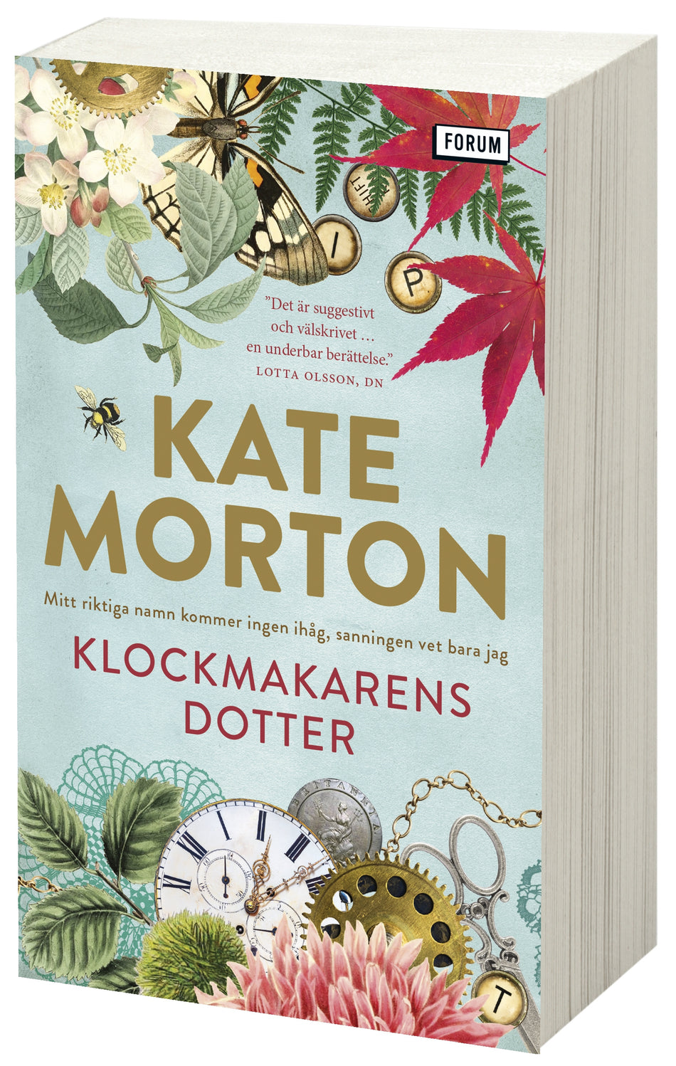Valokuva kirjasta Kate Morton Klockmakarens dotter, kuuluu tuoteryhmään Ruots kaunokirjat.