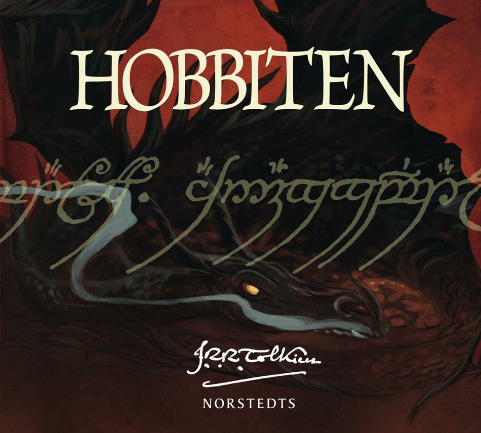 Valokuva kirjasta J. R. R. Tolkien Hobbiten, kuuluu tuoteryhmään Ruots kaunokirjat.