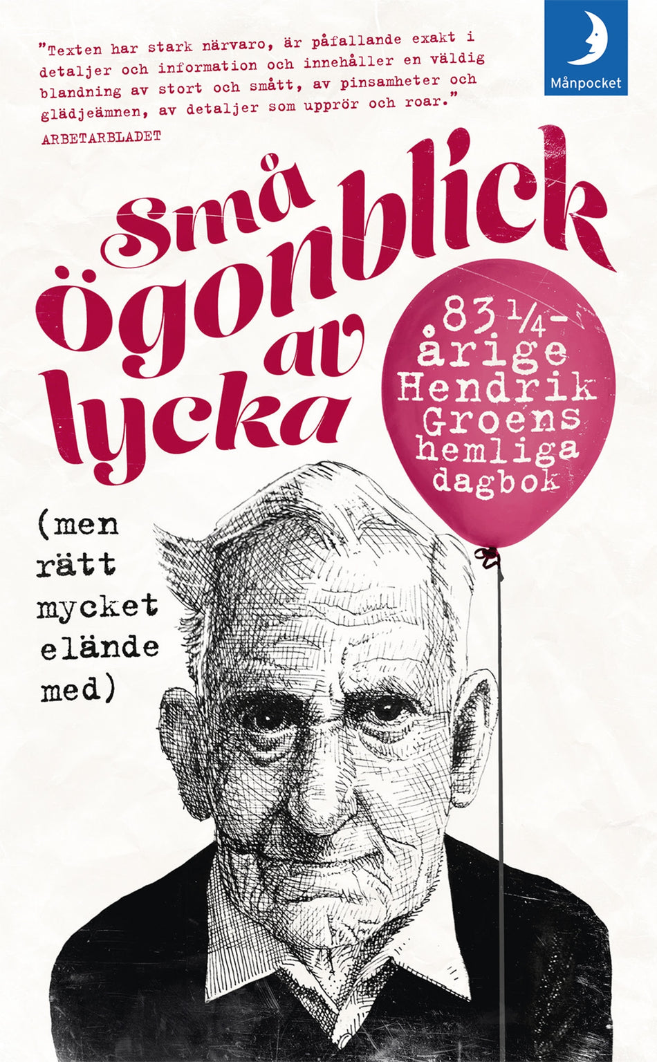 Valokuva kirjasta Hendrik Groen Små ögonblick av lycka (men rätt mycket elände med) : 83 1/4-årige Hendrik Groens hemliga dagbok, kuuluu tuoteryhmään Ruots kaunokirjat.