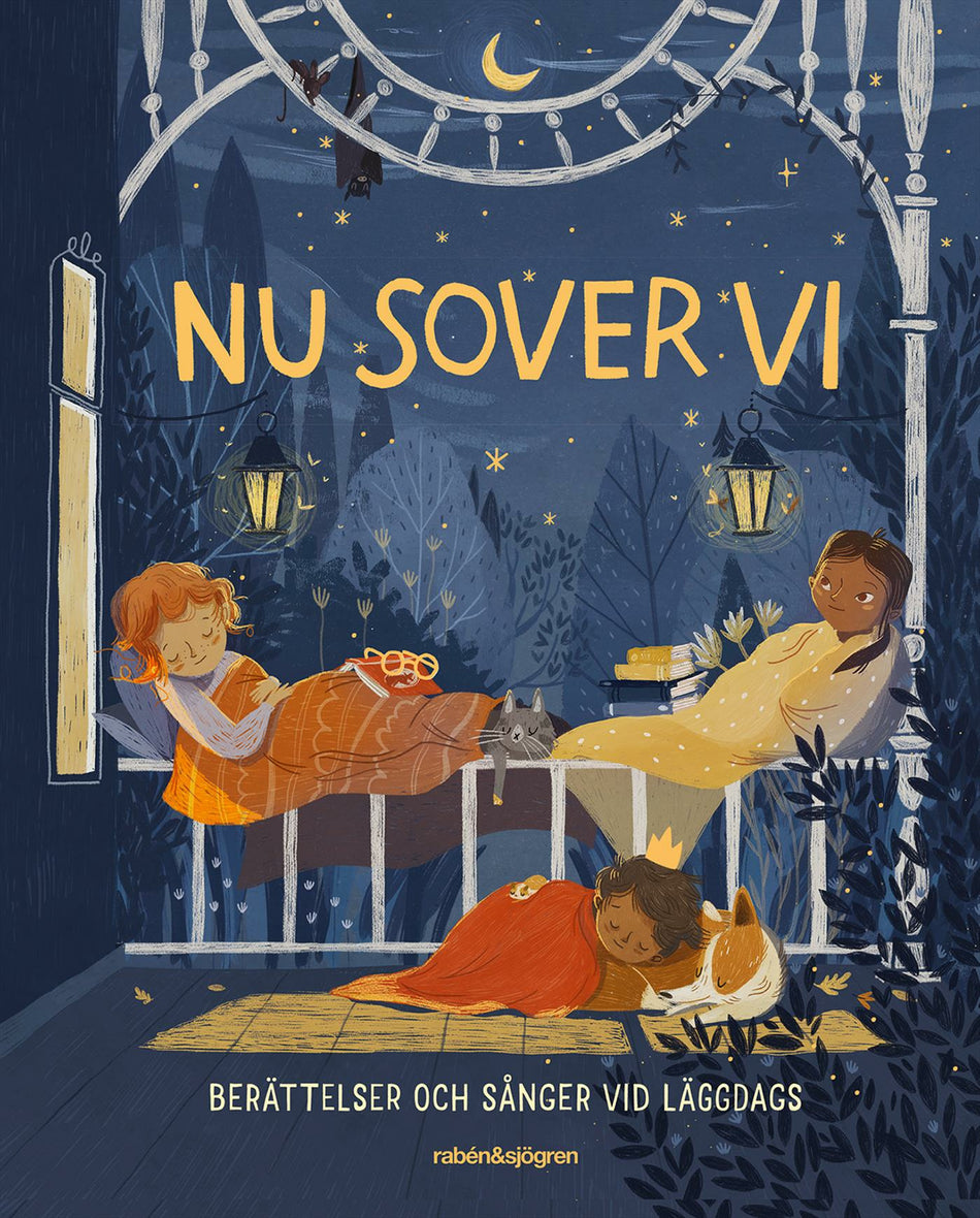 Valokuva kirjasta  Nu sover vi : berättelser och sånger vid läggdags, kuuluu tuoteryhmään Ruots lapset nuoret ja sarjakuvat.