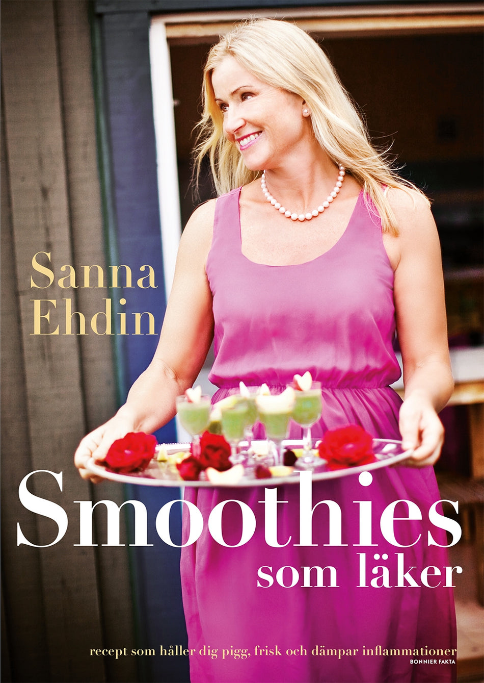 Valokuva kirjasta Sanna Ehdin Smoothies som läker : recept som håller dig pigg, frisk och dämpar inflammationer, kuuluu tuoteryhmään Ruots harrasteet taide.