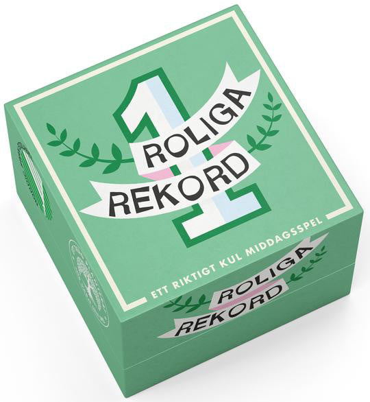 Valokuva kirjasta  Roliga rekord : Middagsspel, kuuluu tuoteryhmään Ruots harrasteet taide.