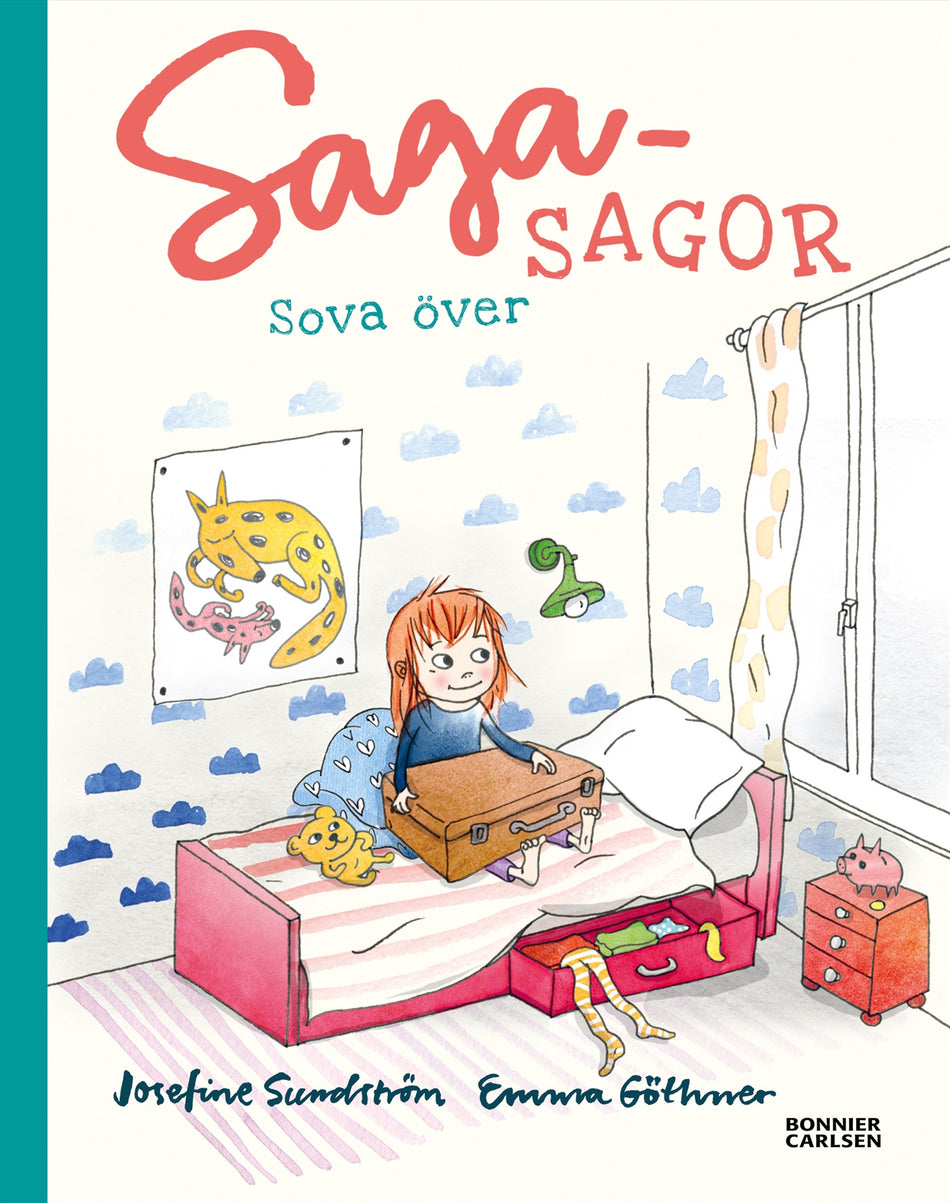 Valokuva kirjasta Josefine Sundström / Emma Göthner Sova över, kuuluu tuoteryhmään Ruots lapset nuoret ja sarjakuvat.