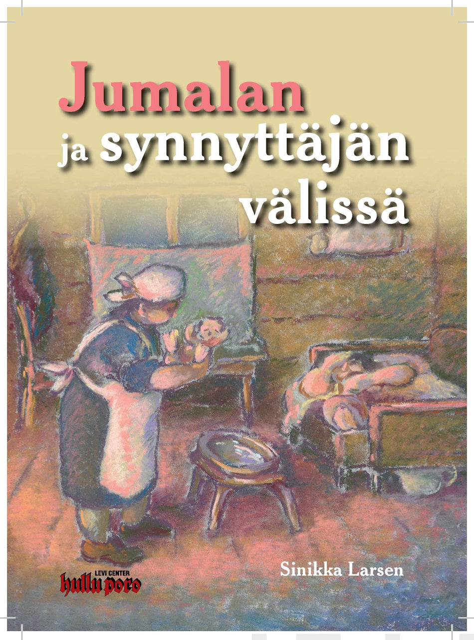 Valokuva kirjasta Sinikka Larsen Jumalan ja synnyttäjän välissä, kuuluu tuoteryhmään Elämäkerrat muistelmat.