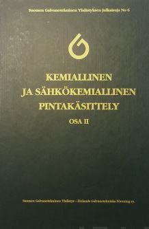 Valokuva kirjasta  Kemiallinen ja sähkökemiallinen pintakäsittely, kuuluu tuoteryhmään K-kirjat.