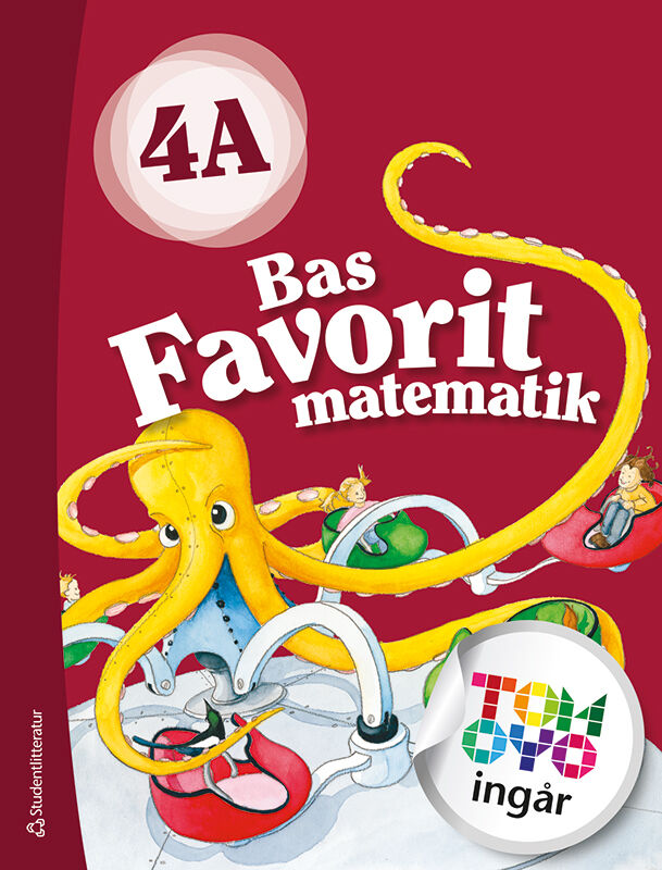 Valokuva kirjasta Jaana Karppinen / Päivi Kiviluoma / Marianne Tammi / Timo Urpiola Bas Favorit matematik 4A Elevpaket - Digitalt + Tryckt, kuuluu tuoteryhmään Ruots lapset nuoret ja sarjakuvat.