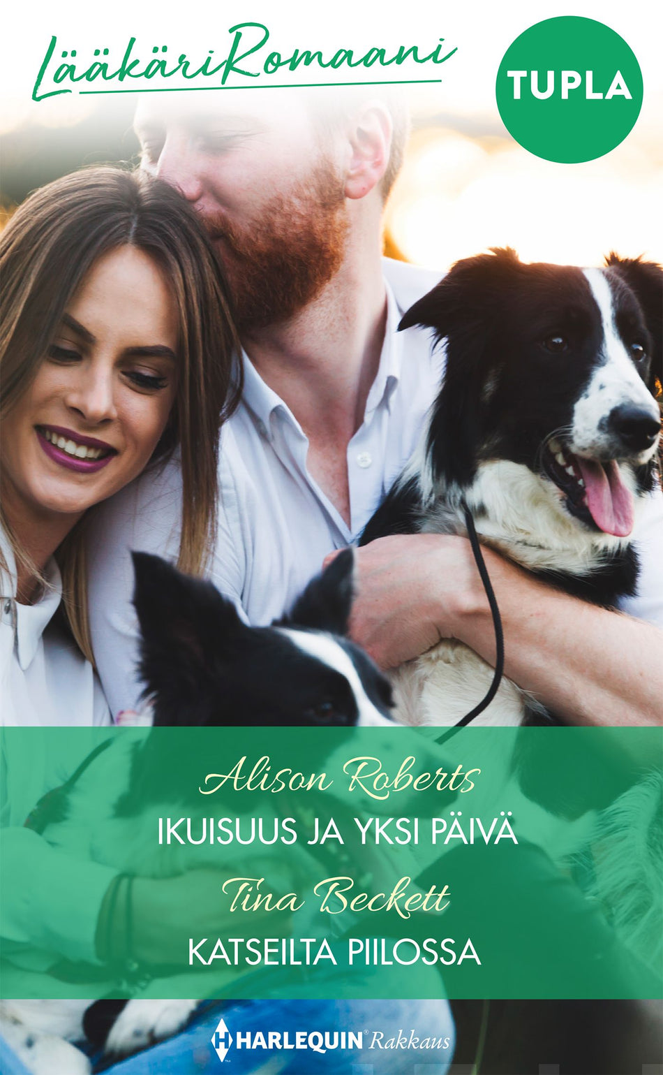 Valokuva kirjasta Alison Roberts / Tina Beckett Ikuisuus ja yksi päivä / Katseilta piilossa, kuuluu tuoteryhmään Kotimaiset pokkarit.