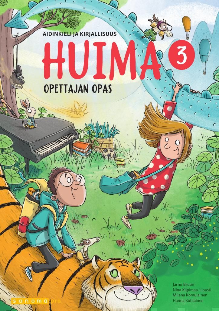 Valokuva kirjasta Jarno Bruun / Nina Kilpimaa-Lipasti / Milena Komulainen / Hanna Kotilainen Huima 3 Opettajan opas, kuuluu tuoteryhmään P-kirjat.