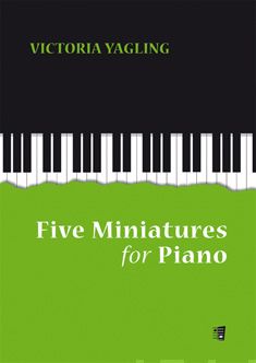 Valokuva kirjasta  Five Miniatures for Piano, kuuluu tuoteryhmään Musiikki.