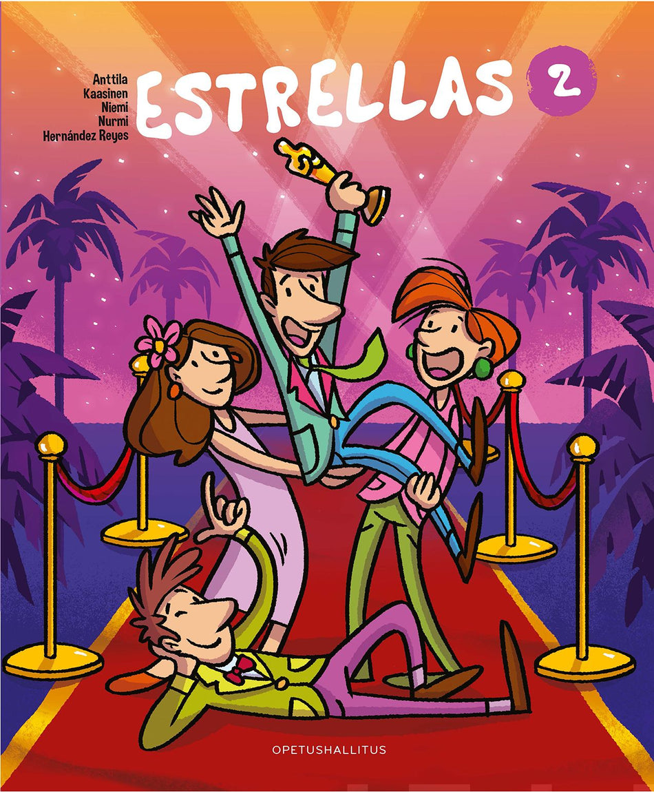 Valokuva kirjasta Noora Anttila / Gonzalo Hernández Reyes / Kaija Kaasinen / Anne Niemi / Hilkka-Roosa Nurmi Estrellas 2 -oppikirja, kuuluu tuoteryhmään P-kirjat.