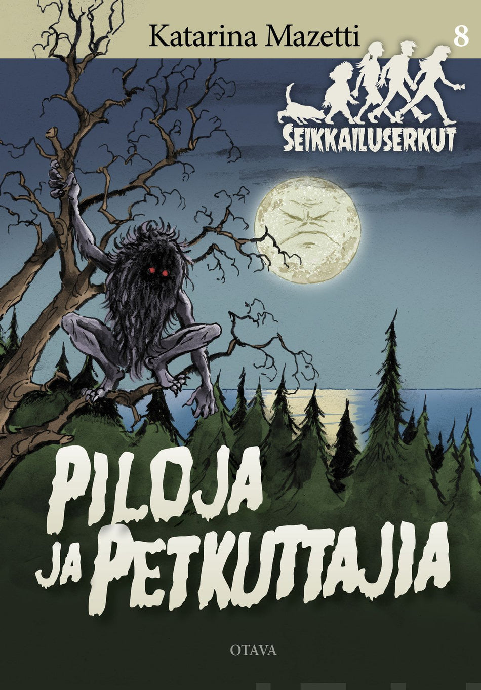 Valokuva kirjasta Katarina Mazetti Piloja ja petkuttajia, kuuluu tuoteryhmään E-kirjat lapset ja nuoret.