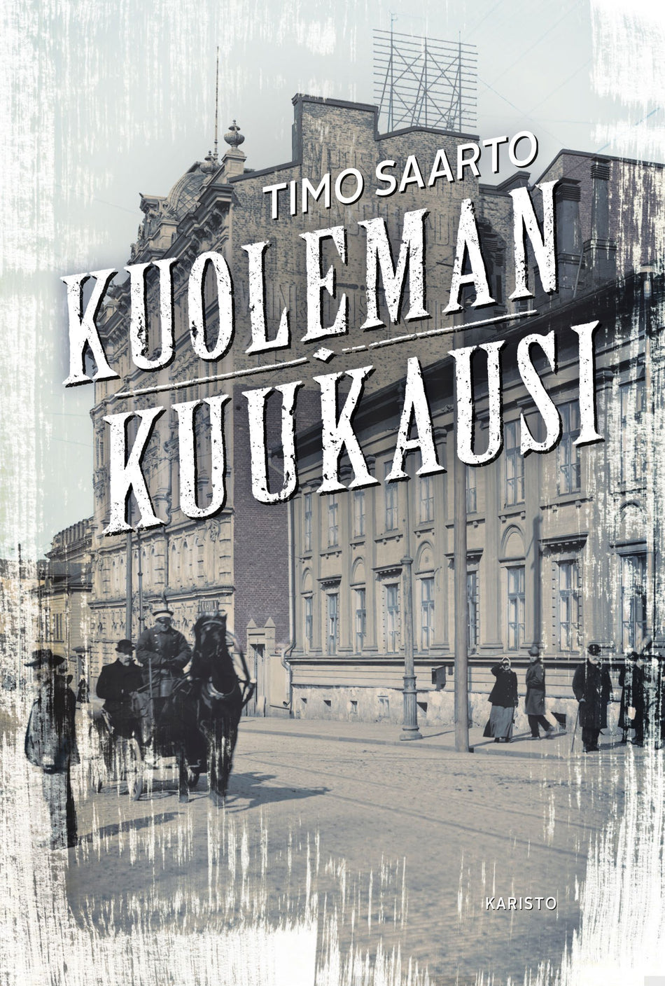 Valokuva kirjasta Timo Saarto Kuoleman kuukausi, kuuluu tuoteryhmään Äänikirjat kauno.