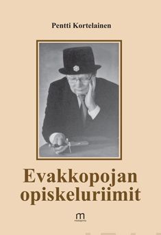 Valokuva kirjasta Pentti Kortelainen Evakkopojan opiskeluriimit, kuuluu tuoteryhmään Runot.