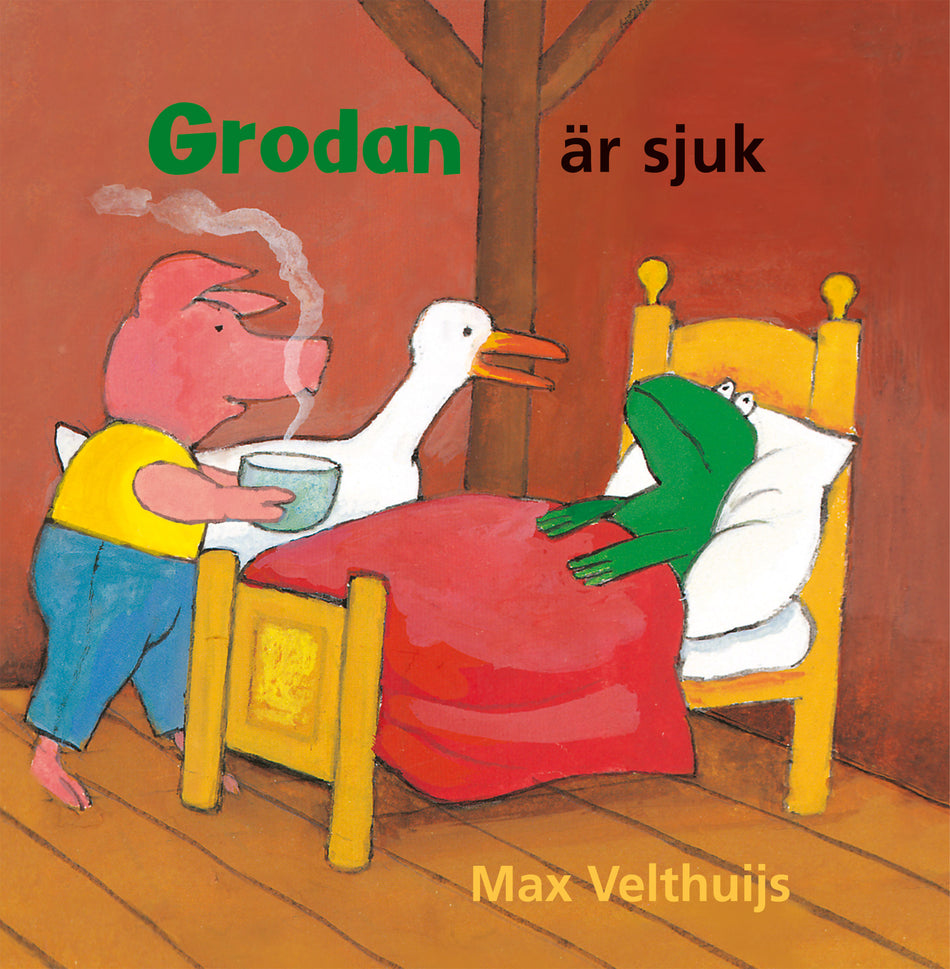 Valokuva kirjasta Max Velthuijs Grodan är sjuk, kuuluu tuoteryhmään Ruots lapset nuoret ja sarjakuvat.