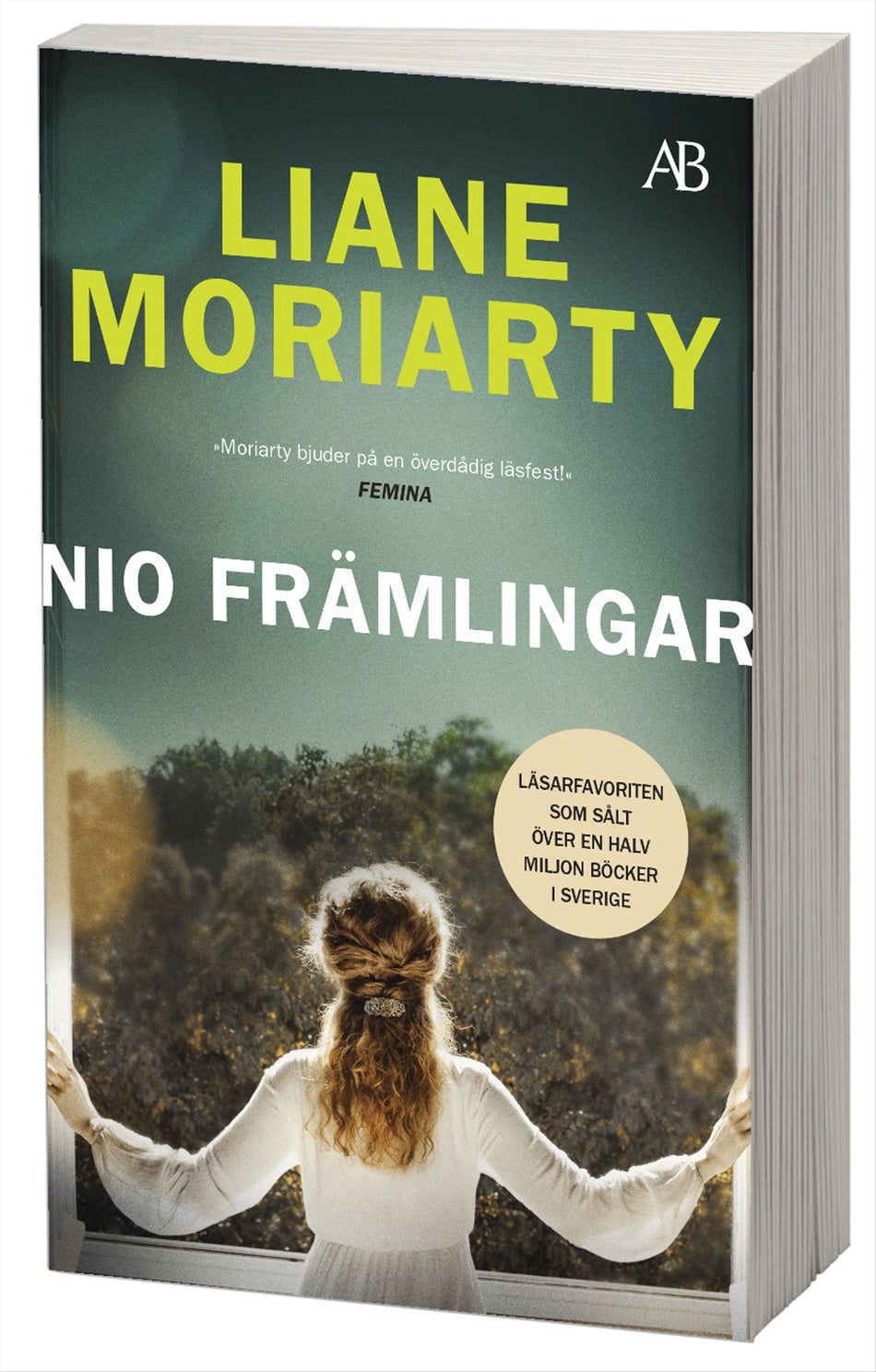 Valokuva kirjasta Liane Moriarty Nio främlingar, kuuluu tuoteryhmään Ruots kaunokirjat.