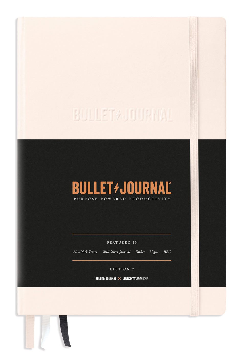 Valokuva tuotteesta Muistikirja A5 Leuchtturm1917 Bullet Journal Edition 2 puuteri, kuuluu tuoteryhmään Muistikirjat.