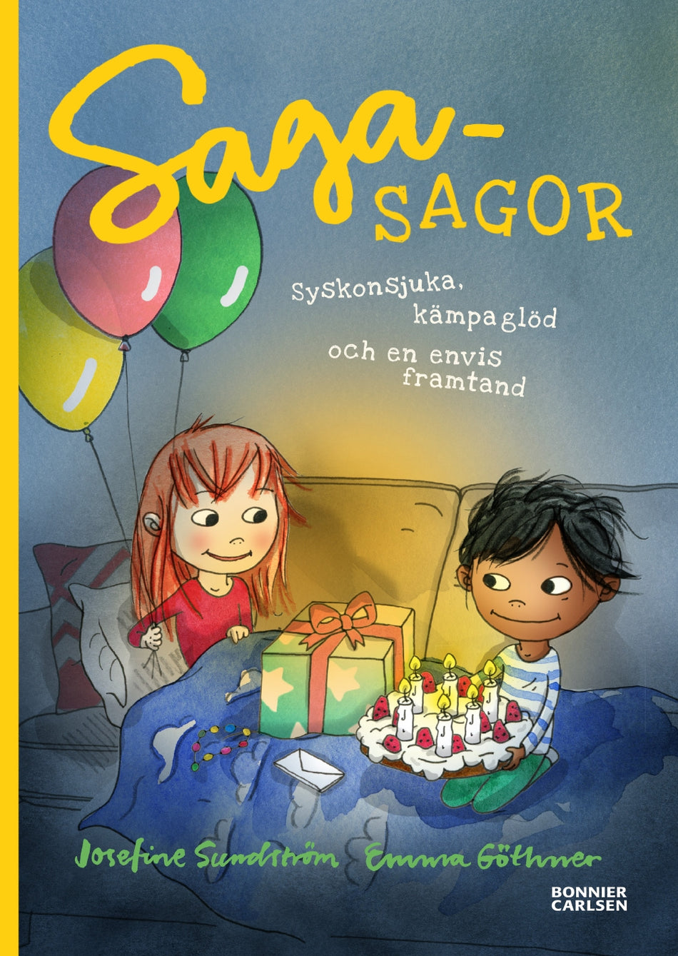 Valokuva kirjasta Josefine Sundström Syskonsjuka, kämpaglöd och en envis framtand, kuuluu tuoteryhmään Ruots lapset nuoret ja sarjakuvat.