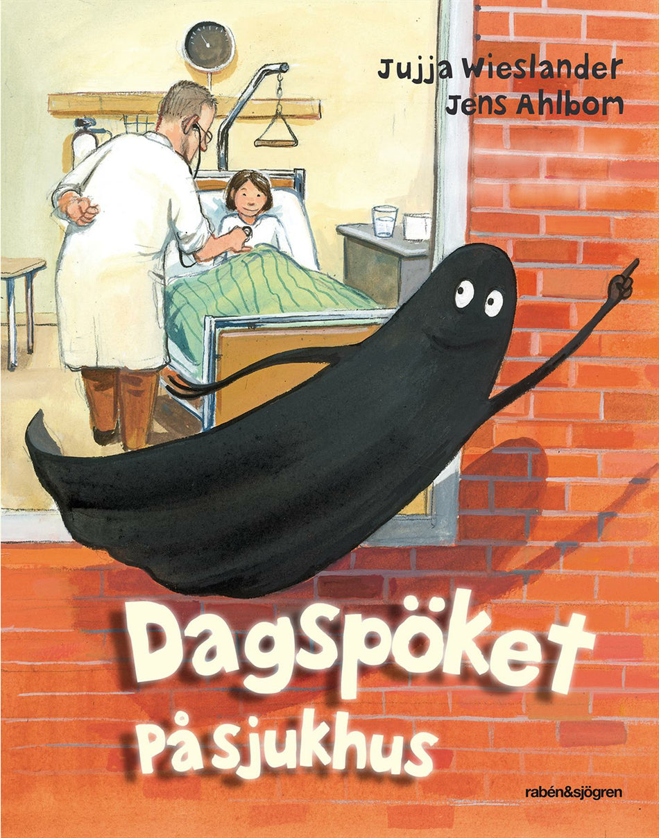 Valokuva kirjasta Jujja Wieslander / Jens Ahlbom Dagspöket på sjukhus, kuuluu tuoteryhmään Ruots lapset nuoret ja sarjakuvat.