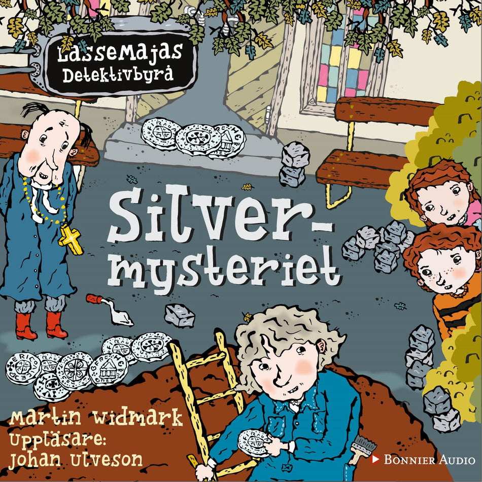 Valokuva kirjasta Martin Widmark Silvermysteriet, kuuluu tuoteryhmään Ruots lapset nuoret ja sarjakuvat.