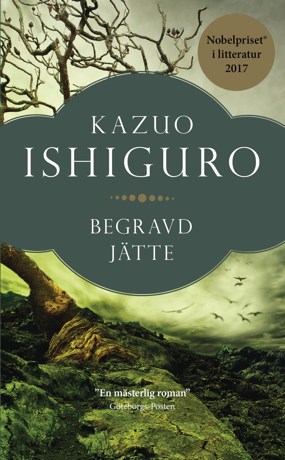 Valokuva kirjasta Kazuo Ishiguro Begravd jätte, kuuluu tuoteryhmään Ruots kaunokirjat.