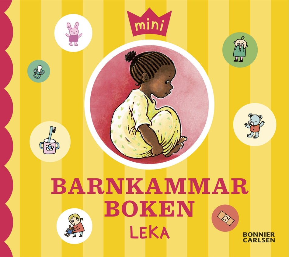 Valokuva kirjasta  Minibarnkammarboken. Leka, kuuluu tuoteryhmään Ruots lapset nuoret ja sarjakuvat.