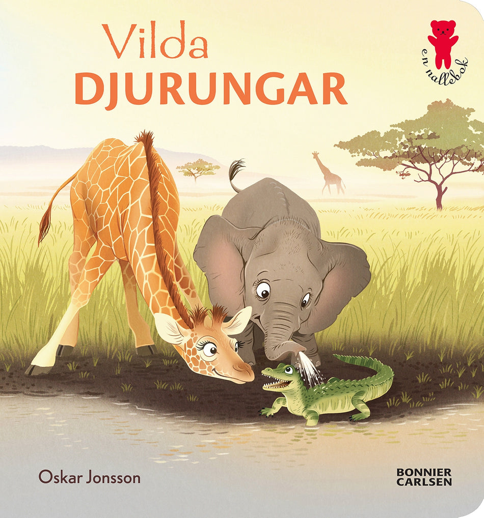 Valokuva kirjasta Oskar Jonsson Vilda djurungar, kuuluu tuoteryhmään Ruots lapset nuoret ja sarjakuvat.