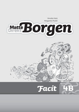 Valokuva kirjasta Margareta Picetti / Pernilla Falck Matte Direkt Borgen Facit 4B (5-pack), kuuluu tuoteryhmään Ruots lapset nuoret ja sarjakuvat.