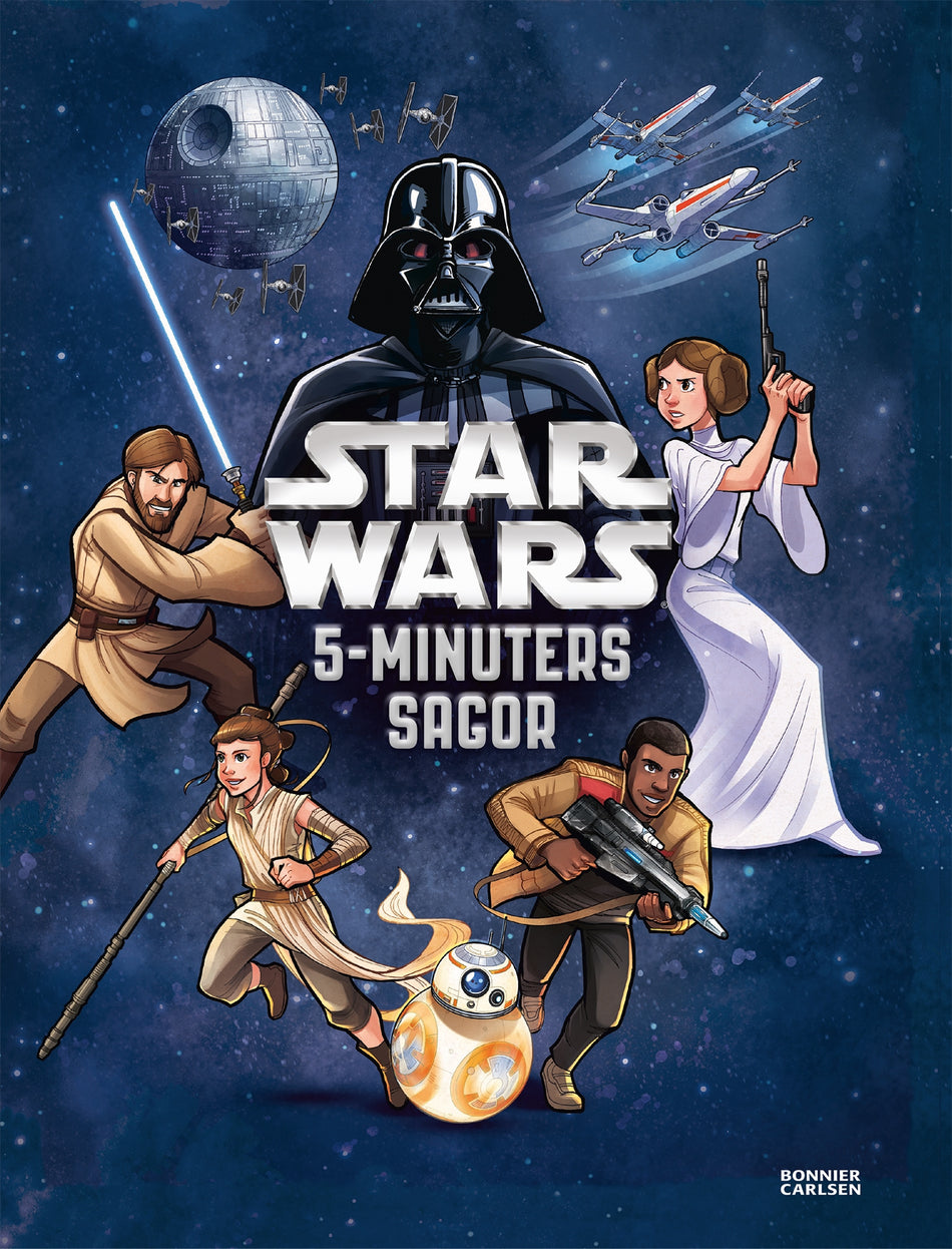 Valokuva kirjasta Flera författare Star Wars 5-minuterssagor, kuuluu tuoteryhmään Ruots lapset nuoret ja sarjakuvat.