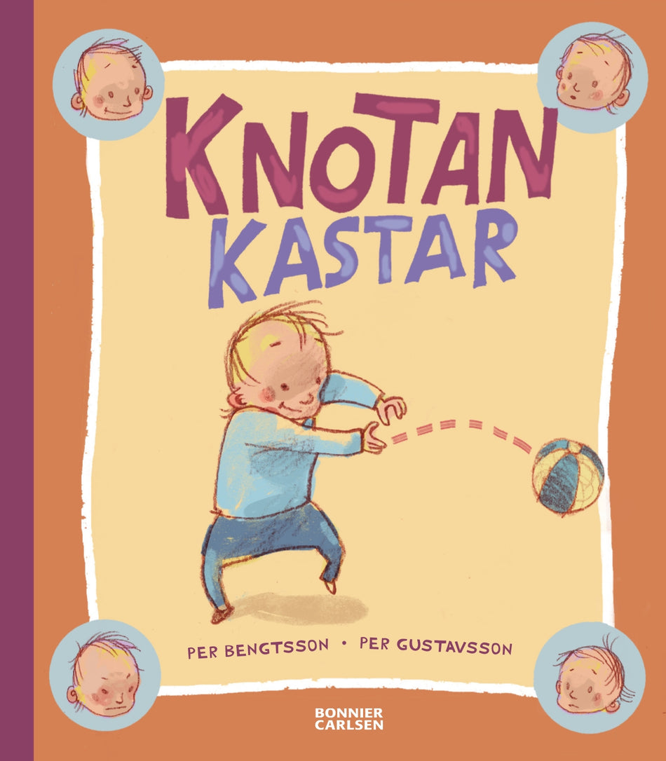 Valokuva kirjasta Per Bengtsson / Per Gustavsson Knotan kastar, kuuluu tuoteryhmään Ruots lapset nuoret ja sarjakuvat.