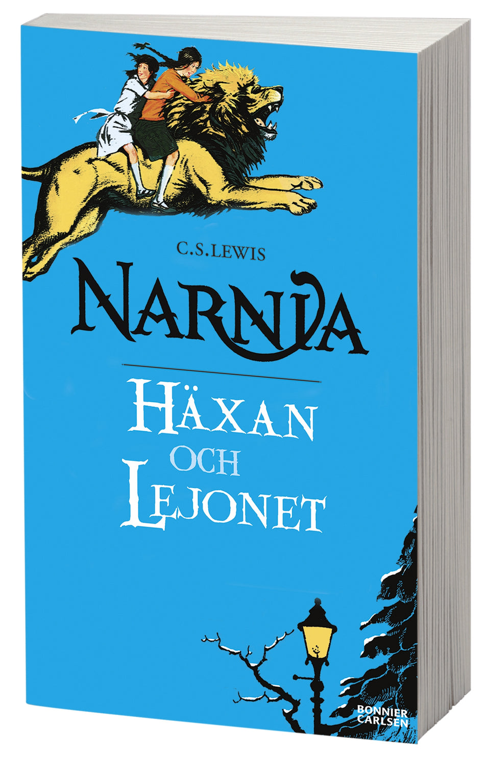Valokuva kirjasta C. S. Lewis Häxan och lejonet, kuuluu tuoteryhmään Ruots lapset nuoret ja sarjakuvat.