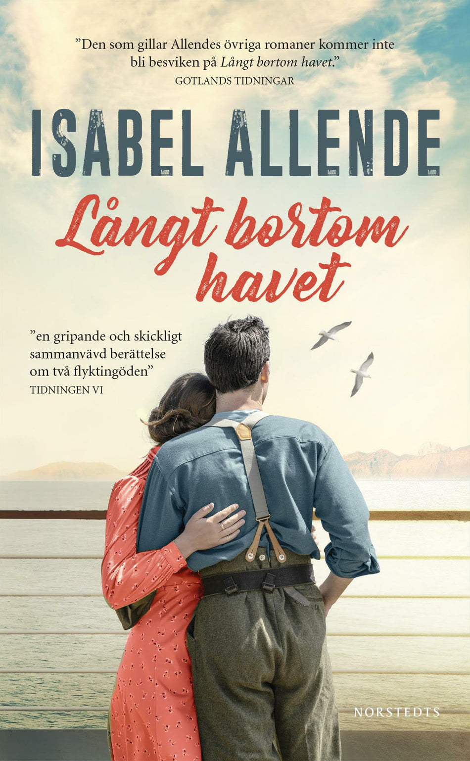 Valokuva kirjasta Isabel Allende Långt bortom havet, kuuluu tuoteryhmään Ruots kaunokirjat.
