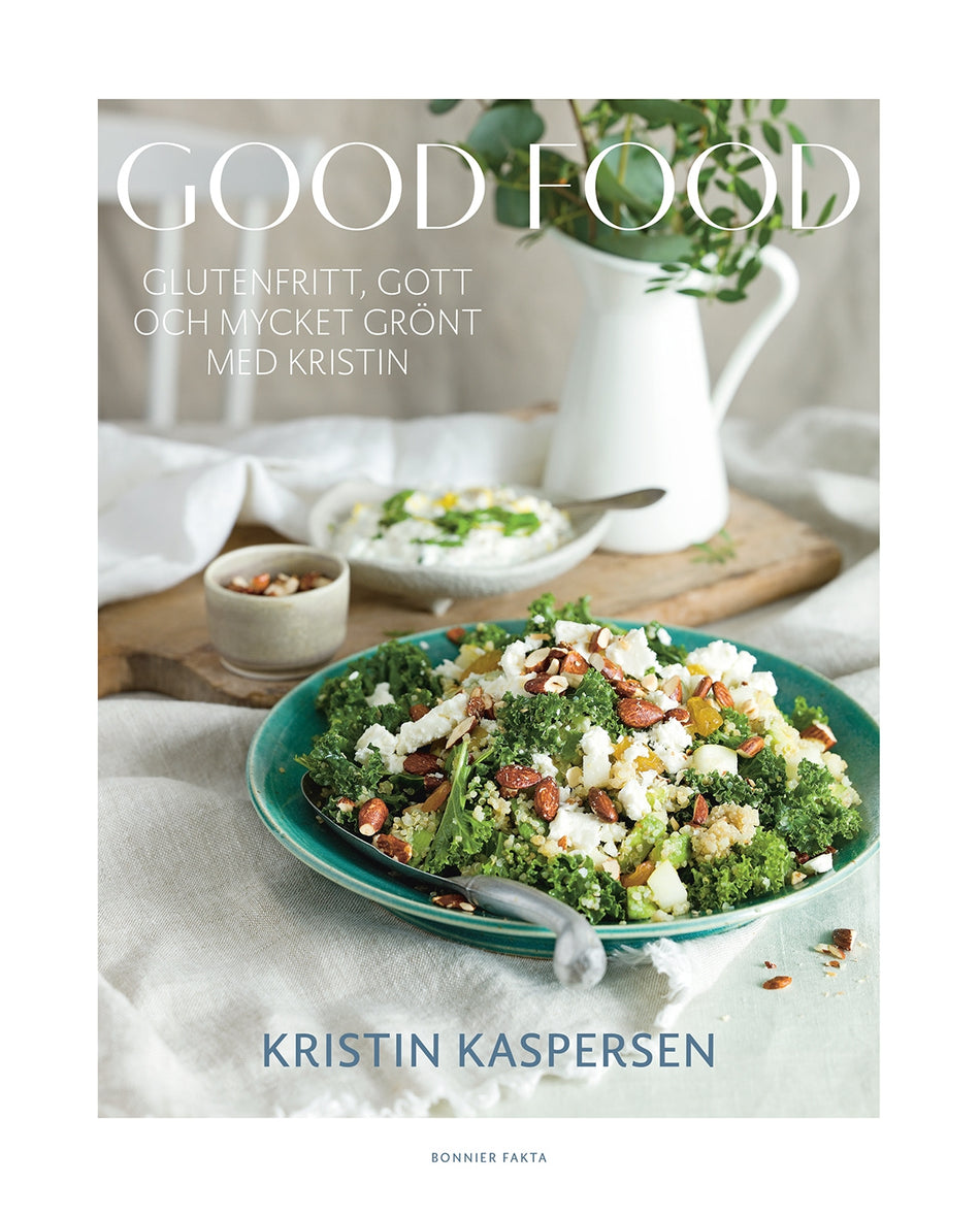 Valokuva kirjasta Kristin Kaspersen Good food : glutenfritt, gott och mycket grönt med Kristin, kuuluu tuoteryhmään Ruots harrasteet taide.