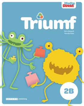 Valokuva kirjasta Karin Bergwik / Pernilla Falck Matte Direkt Triumf 2B Elevbok blå, kuuluu tuoteryhmään Ruots lapset nuoret ja sarjakuvat.