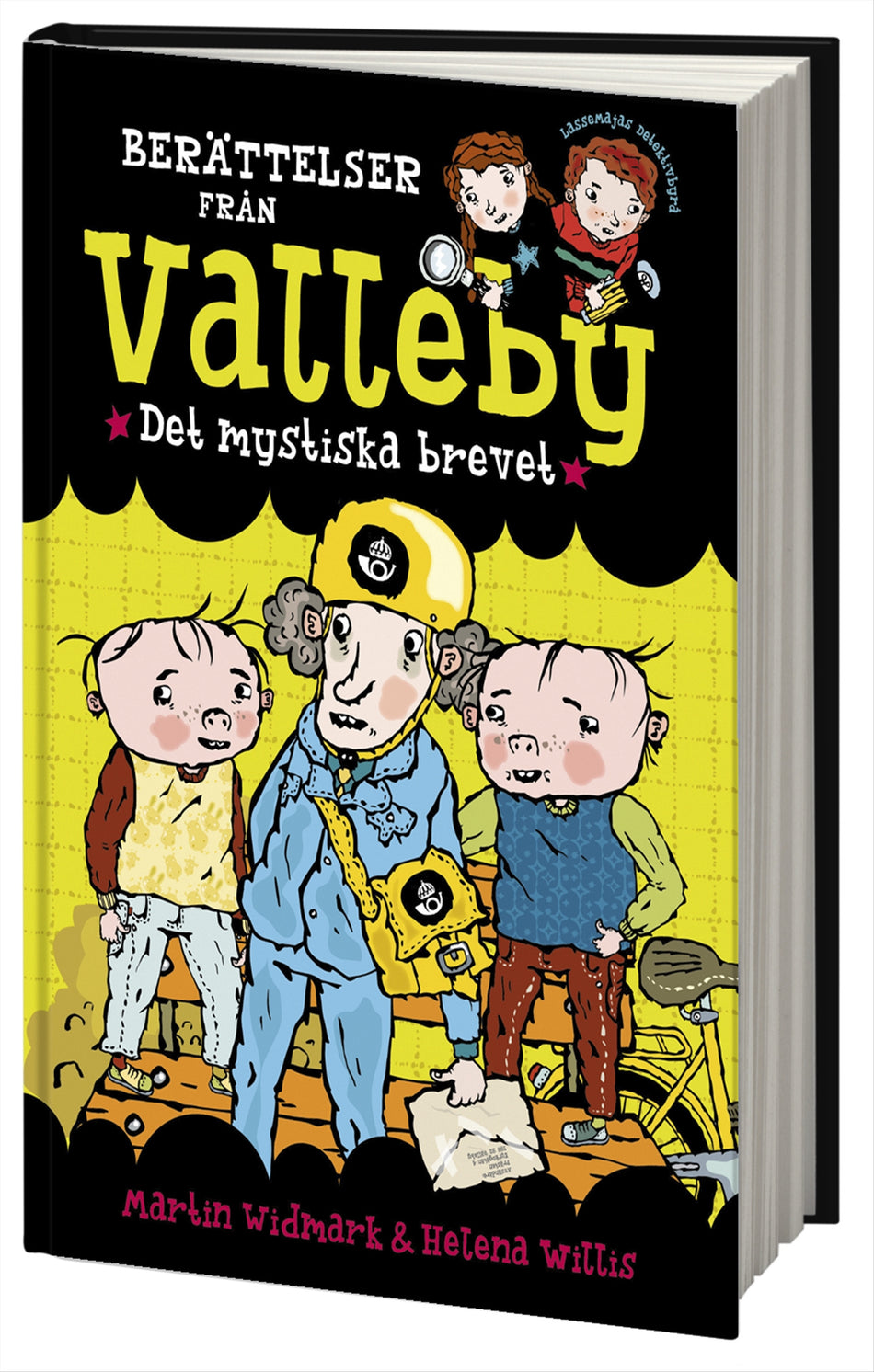 Valokuva kirjasta Martin Widmark Berättelser från Valleby. Det mystiska brevet, kuuluu tuoteryhmään Ruots lapset nuoret ja sarjakuvat.