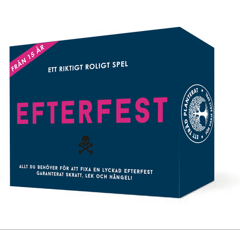 Valokuva kirjasta  Efterfest : partyspel, kuuluu tuoteryhmään Ruots harrasteet taide.