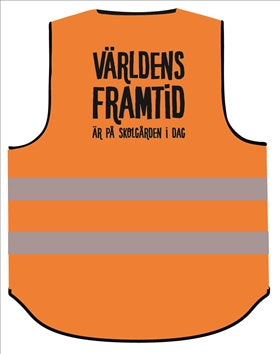 Valokuva kirjasta  Reflexväst rastvärd - Världens framtid är på skolgården i dag, kuuluu tuoteryhmään Ruots harrasteet taide.