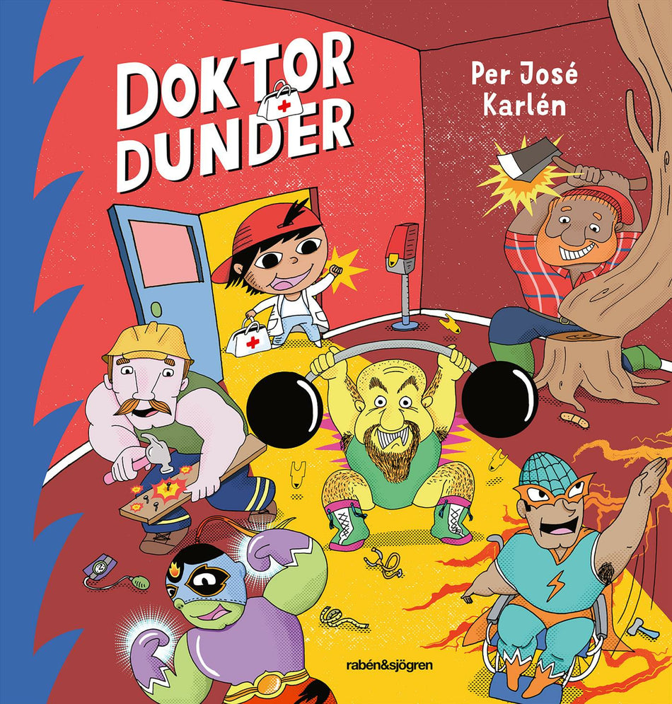 Valokuva kirjasta Per José Karlén Doktor Dunder, kuuluu tuoteryhmään Ruots lapset nuoret ja sarjakuvat.