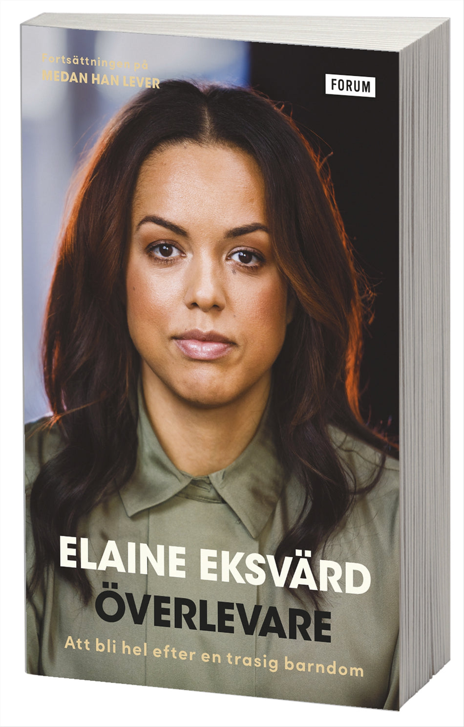 Valokuva kirjasta Elaine Eksvärd Överlevare : att bli hel efter en trasig barndom, kuuluu tuoteryhmään Ruots muu tieto.