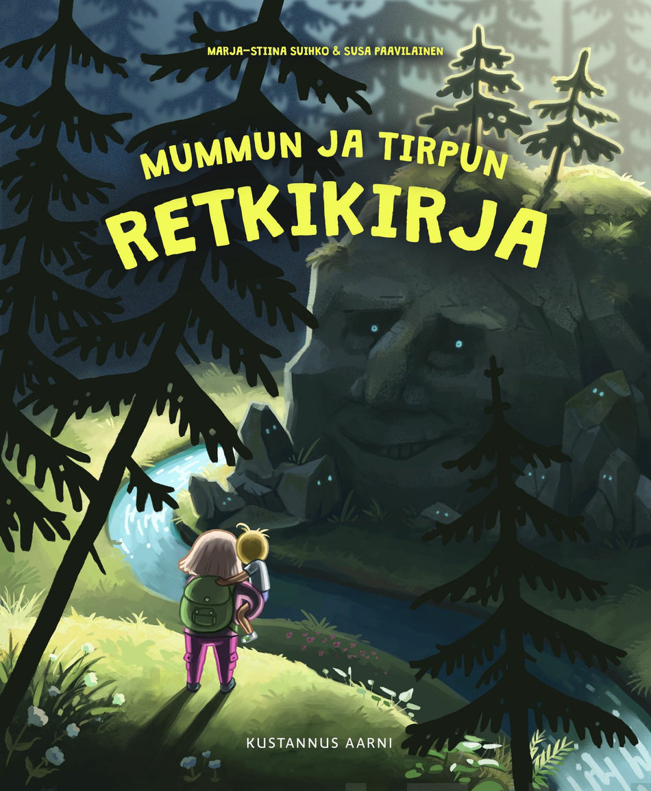 Valokuva kirjasta Marja-Stiina Suihko Mummun ja Tirpun retkikirja, kuuluu tuoteryhmään Lasten kuvakirjat.