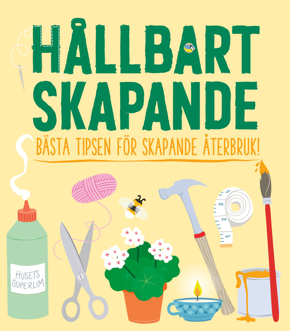 Valokuva kirjasta  Hållbart skapande, kuuluu tuoteryhmään Ruots harrasteet taide.