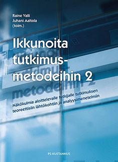 Valokuva kirjasta Raine Valli Ikkunoita tutkimusmetodeihin 2, kuuluu tuoteryhmään K-kirjat.