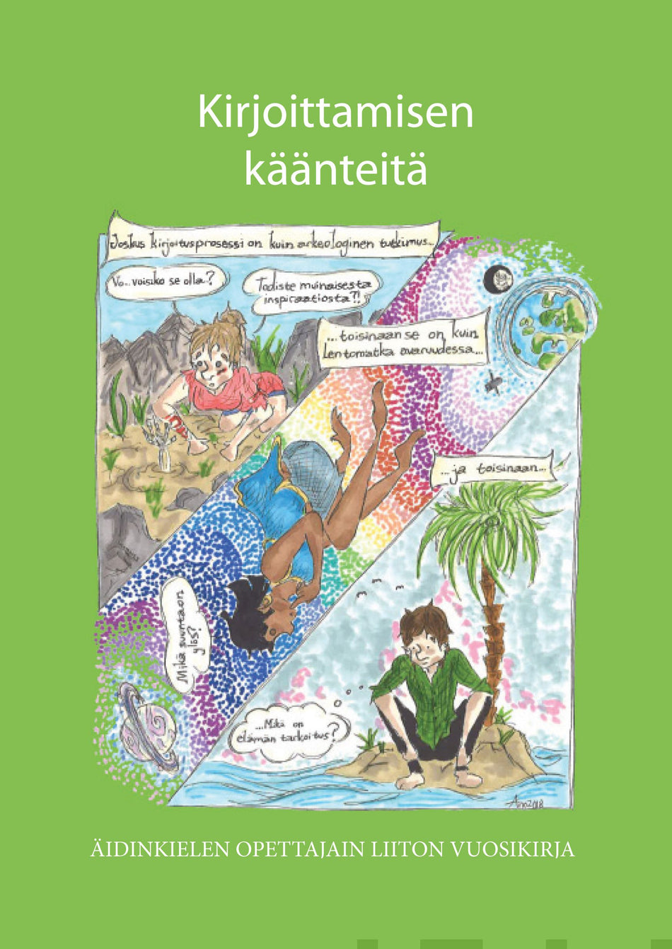 Valokuva kirjasta  Kirjoittamisen käänteitä, kuuluu tuoteryhmään Muut tietokirjat.
