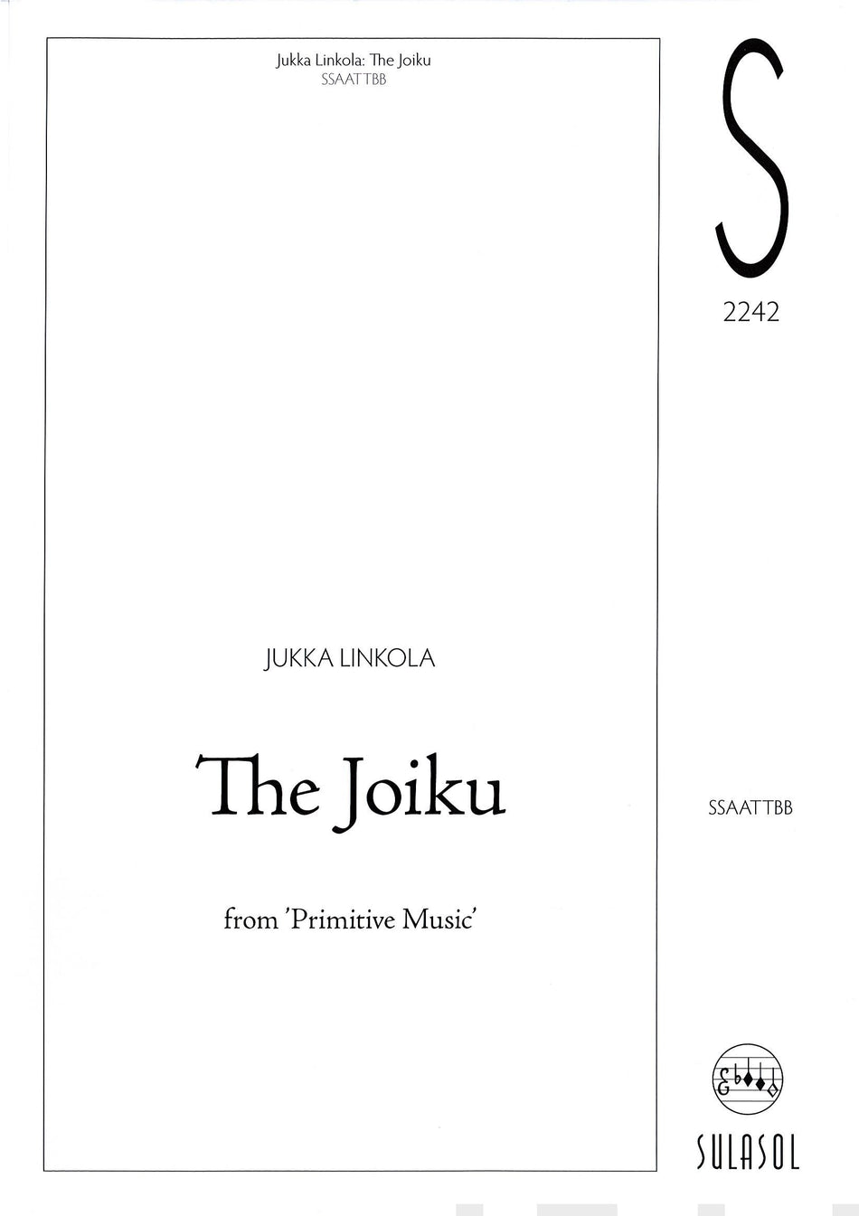Valokuva kirjasta  Joiku, The, kuuluu tuoteryhmään Musiikki.