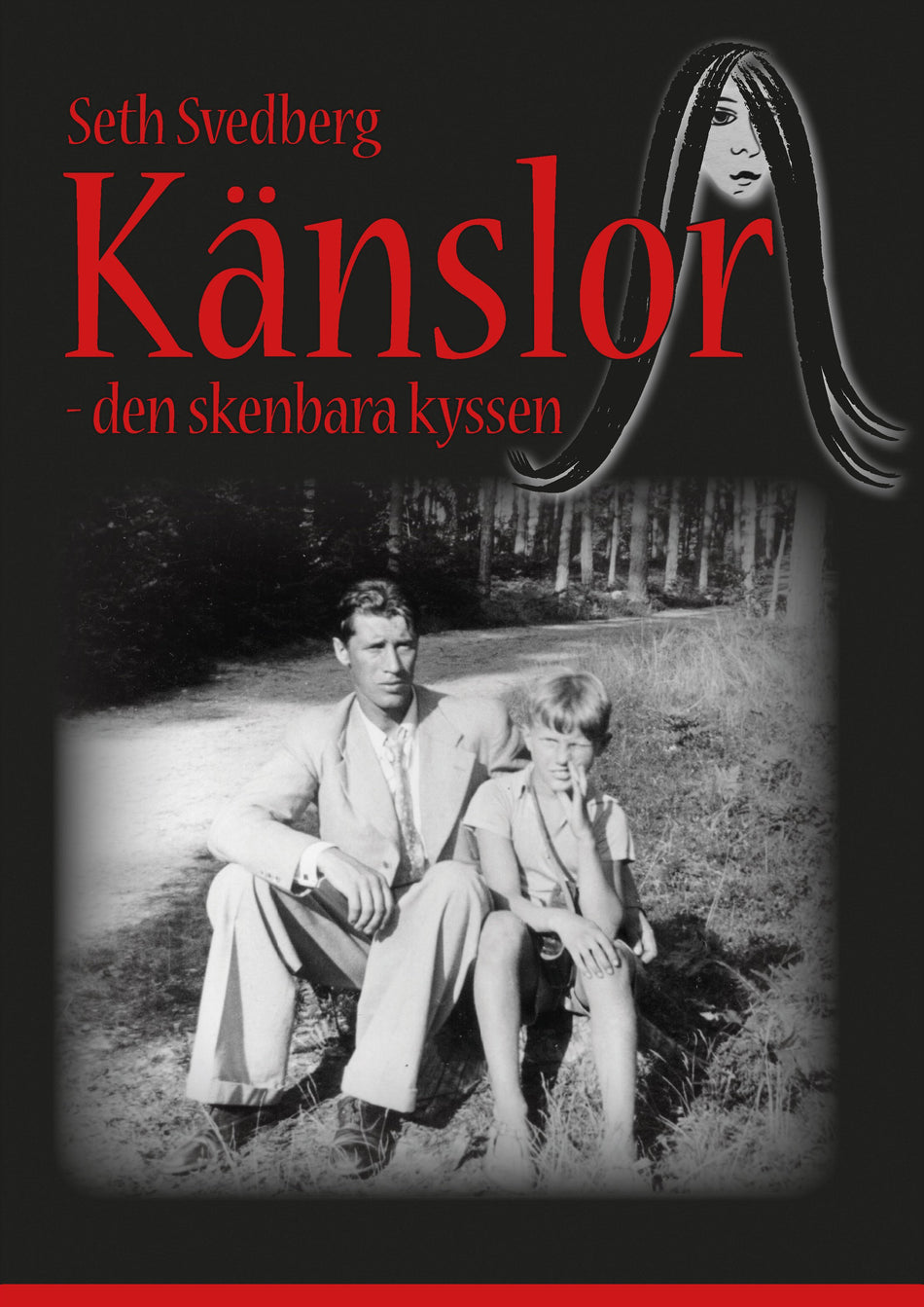 Valokuva kirjasta Seth Svedberg Känslor : den skenbara kyssen, kuuluu tuoteryhmään Ruots muu tieto.