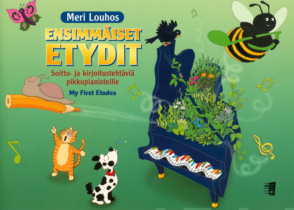 Valokuva kirjasta Meri Louhos Ensimmäiset etydit, kuuluu tuoteryhmään Musiikki.